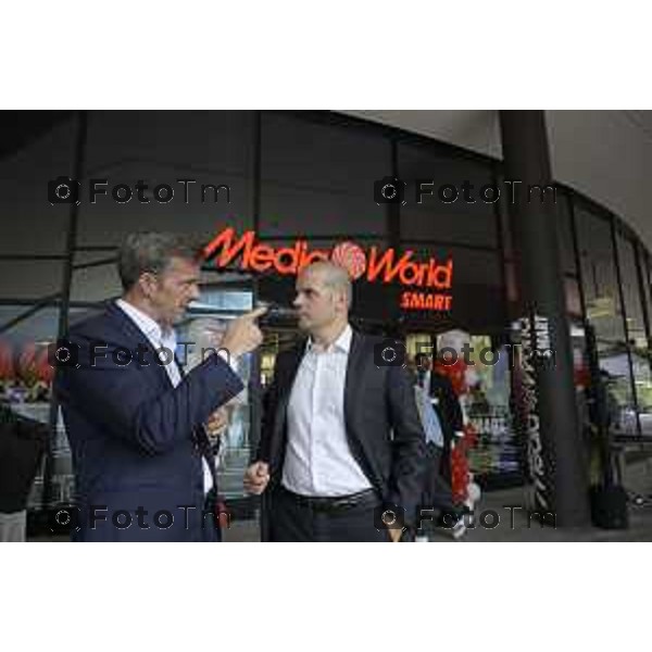 Bergamo Chorus Life apertura punto vendita Media Wordl 22-Luglio 2026 cronaca Bergamo Italia Foto Tiziano Manzoni Lapresse