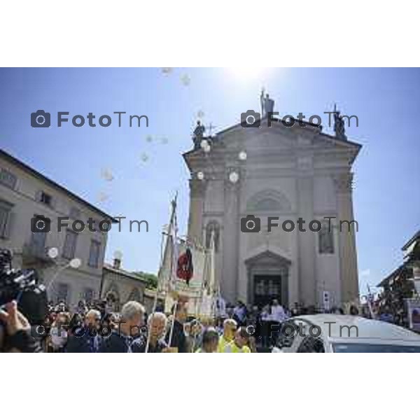 Suisio funerale Alice Ferrari risucchiata da un bocchettone della piscina Sestri Levante 24 lluglio 2026 cronaca Bergamo Italia Foto Tiziano Manzoni Lapresse