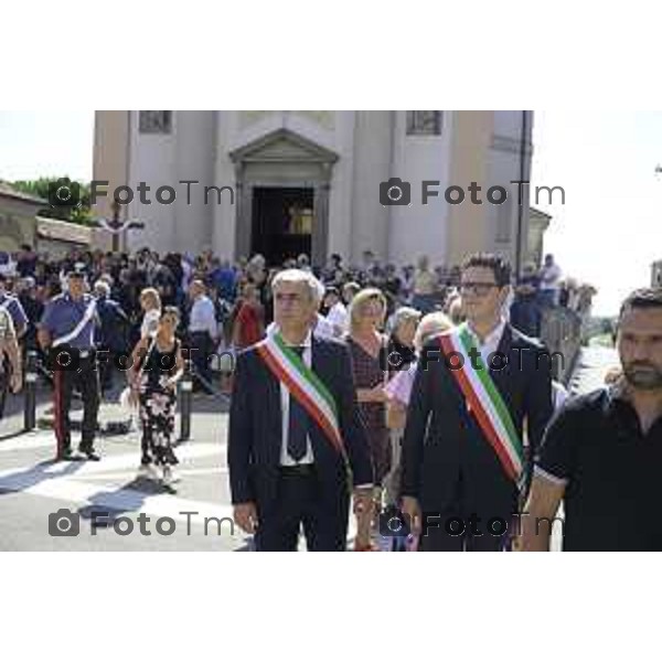 Suisio funerale Alice Ferrari risucchiata da un bocchettone della piscina Sestri Levante 24 lluglio 2026 cronaca Bergamo Italia Foto Tiziano Manzoni Lapresse