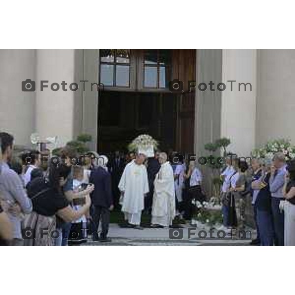 Suisio funerale Alice Ferrari risucchiata da un bocchettone della piscina Sestri Levante 24 lluglio 2026 cronaca Bergamo Italia Foto Tiziano Manzoni Lapresse