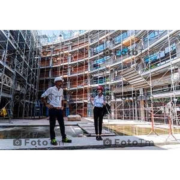Bergamo, 31 luglio 2026 - Ispezione cantiere GAMEC Interverranno l’assessore alla Rigenerazione Urbana Francesco Valesini, l’assessore alla Cultura Sergio Gandi, il direttore di GAMeC Lorenzo Giusti con la Presidente Simona Bonaldi.