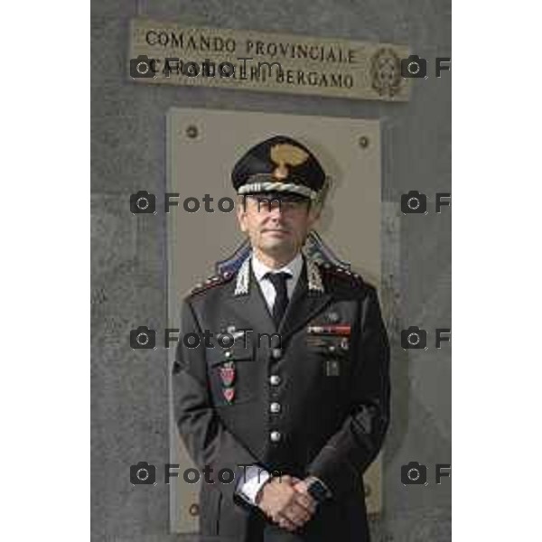Bergamo nuovo comandante provinciale dei Carabinieri colonnello Alessandro Barone 12 settembre 2026 cronaca Bergamo Italia Foto Tiziano Manzoni Lapresse