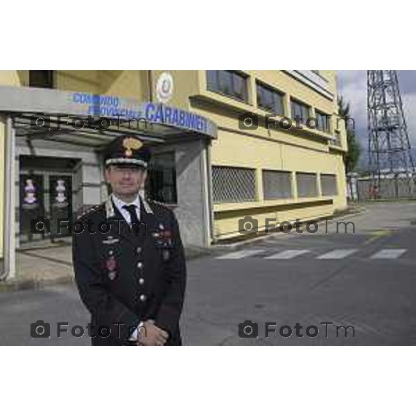 Bergamo nuovo comandante provinciale dei Carabinieri colonnello Alessandro Barone 12 settembre 2026 cronaca Bergamo Italia Foto Tiziano Manzoni Lapresse