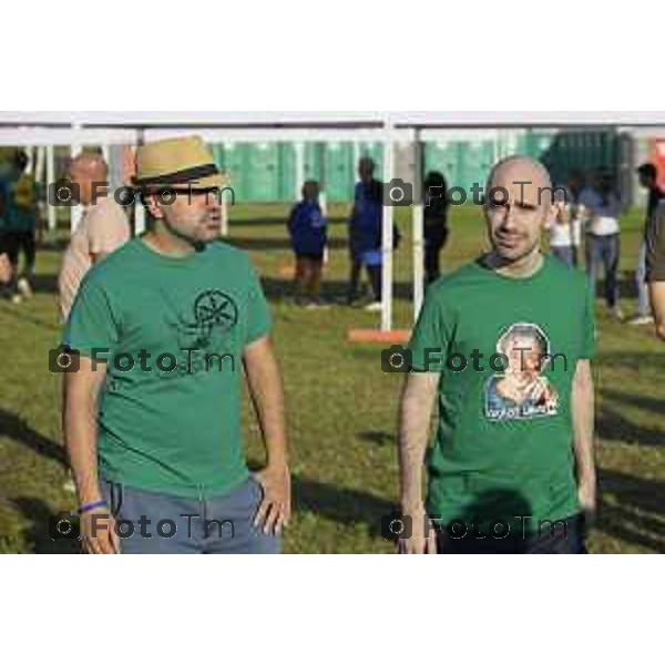 Pontida raduno leghista sabato con intervento dei ministri Valditara Locatelli e Calderoli dibattito con i giovani Padani 19 settembre 2026 cronaca Bergamo Italia Foto Tiziano Manzoni Lapresse