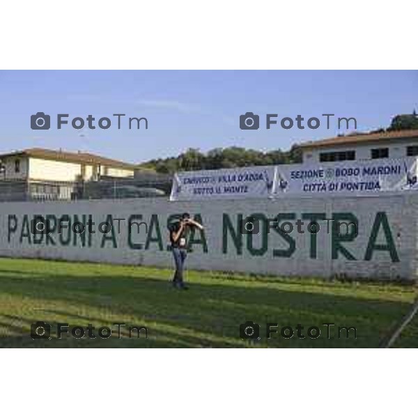 Pontida raduno leghista sabato con intervento dei ministri Valditara Locatelli e Calderoli dibattito con i giovani Padani 19 settembre 2026 cronaca Bergamo Italia Foto Tiziano Manzoni Lapresse