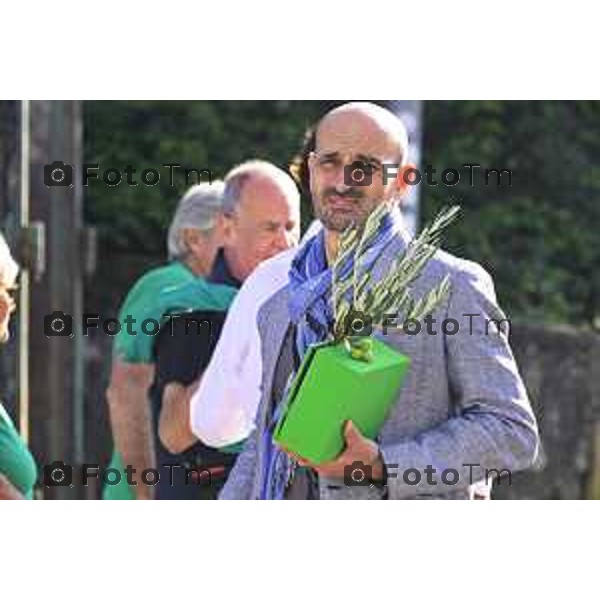 Pontida raduno leghista sabato con intervento dei ministri Valditara Locatelli e Calderoli dibattito con i giovani Padani 19 settembre 2026 cronaca Bergamo Italia Foto Tiziano Manzoni Lapresse