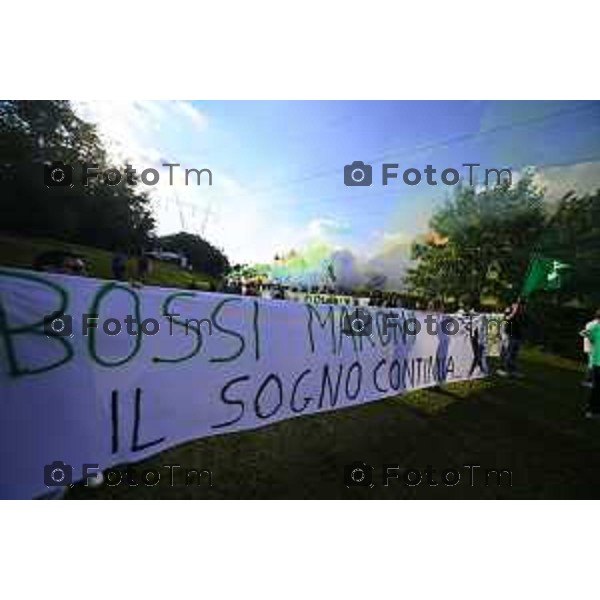 Pontida raduno leghista sabato con intervento dei ministri Valditara Locatelli e Calderoli dibattito con i giovani Padani 19 settembre 2026 cronaca Bergamo Italia Foto Tiziano Manzoni Lapresse