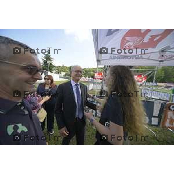 Pontida raduno leghista sabato con intervento dei ministri Valditara Locatelli e Calderoli dibattito con i giovani Padani 19 settembre 2026 cronaca Bergamo Italia Foto Tiziano Manzoni Lapresse