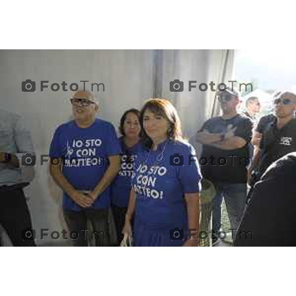 Pontida raduno leghista sabato con intervento dei ministri Valditara Locatelli e Calderoli dibattito con i giovani Padani 19 settembre 2026 cronaca Bergamo Italia Foto Tiziano Manzoni Lapresse