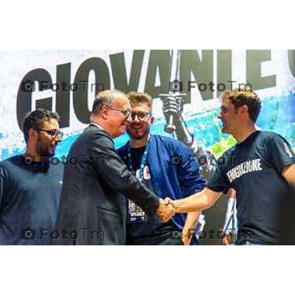 Pontida intervento di Salvini al raduno dei giovani Leghisti Sabato 19 Settembre 2026