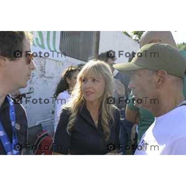 Bergamo Prato di Pontida raduno Leghista Silvia Sardone 20 settembre 2026 Bg Italia Foto Tiziano Manzoni Lapresse