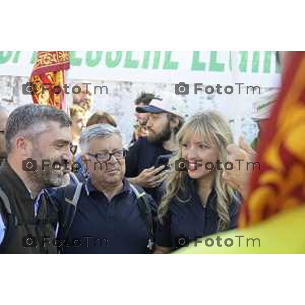 Bergamo Prato di Pontida raduno Leghista Silvia Sardone 20 settembre 2026 Bg Italia Foto Tiziano Manzoni Lapresse