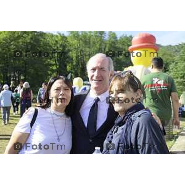 Bergamo Prato di Pontida raduno Leghista Zaia Luca 20 settembre 2026 Bg Italia Foto Tiziano Manzoni Lapresse