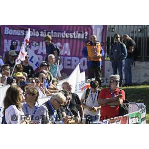 Bergamo Prato di Pontida raduno Leghista Paravisi 20 settembre 2026 Bg Italia Foto Tiziano Manzoni Lapresse