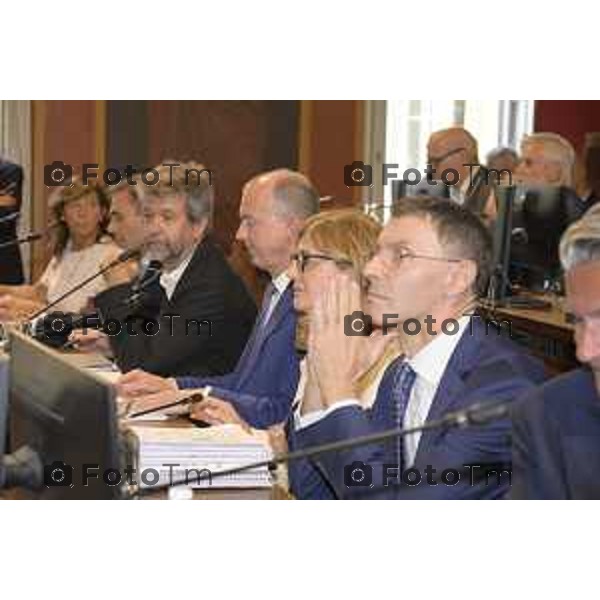 aeroporto orio e consiglio comunale Bergamo 22 settembre 2026 cronaca Bergamo Italia Foto Tiziano Manzoni Lapresse