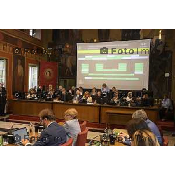 aeroporto orio e consiglio comunale Bergamo 22 settembre 2026 cronaca Bergamo Italia Foto Tiziano Manzoni Lapresse