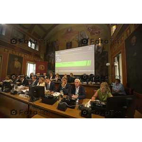 aeroporto orio e consiglio comunale Bergamo 22 settembre 2026 cronaca Bergamo Italia Foto Tiziano Manzoni Lapresse