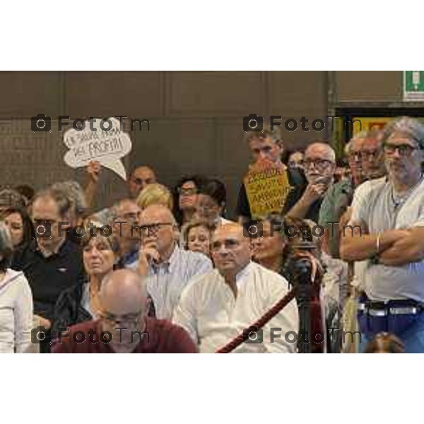 aeroporto orio e consiglio comunale Bergamo 22 settembre 2026 cronaca Bergamo Italia Foto Tiziano Manzoni Lapresse