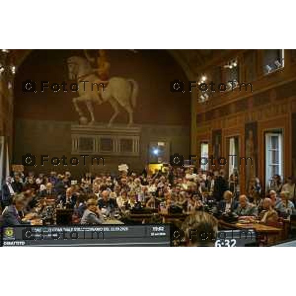 aeroporto orio e consiglio comunale Bergamo 22 settembre 2026 cronaca Bergamo Italia Foto Tiziano Manzoni Lapresse