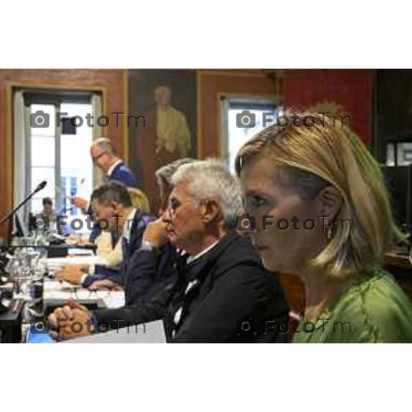 aeroporto orio e consiglio comunale Bergamo 22 settembre 2026 cronaca Bergamo Italia Foto Tiziano Manzoni Lapresse