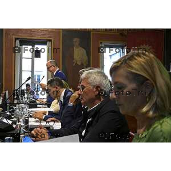 aeroporto orio e consiglio comunale Bergamo 22 settembre 2026 cronaca Bergamo Italia Foto Tiziano Manzoni Lapresse