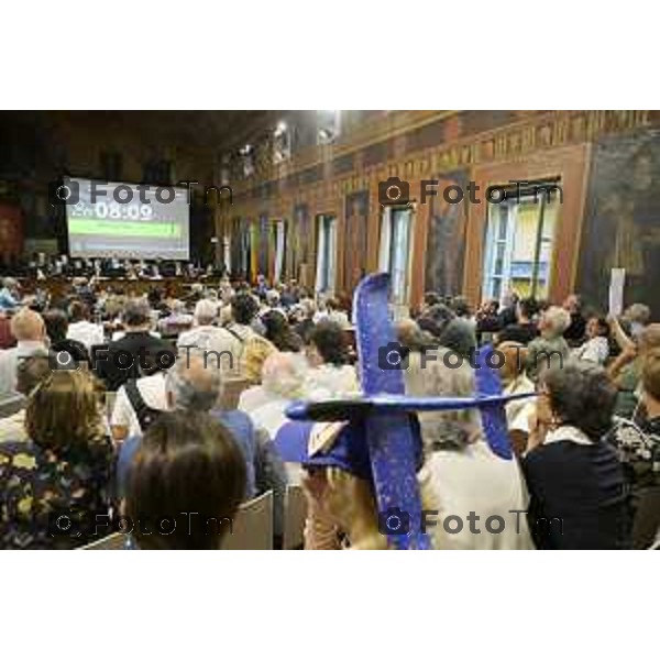 aeroporto orio e consiglio comunale Bergamo 22 settembre 2026 cronaca Bergamo Italia Foto Tiziano Manzoni Lapresse