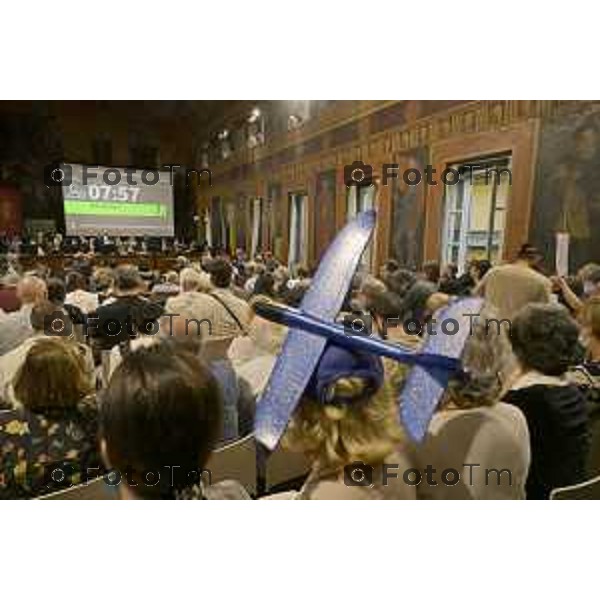 aeroporto orio e consiglio comunale Bergamo 22 settembre 2026 cronaca Bergamo Italia Foto Tiziano Manzoni Lapresse