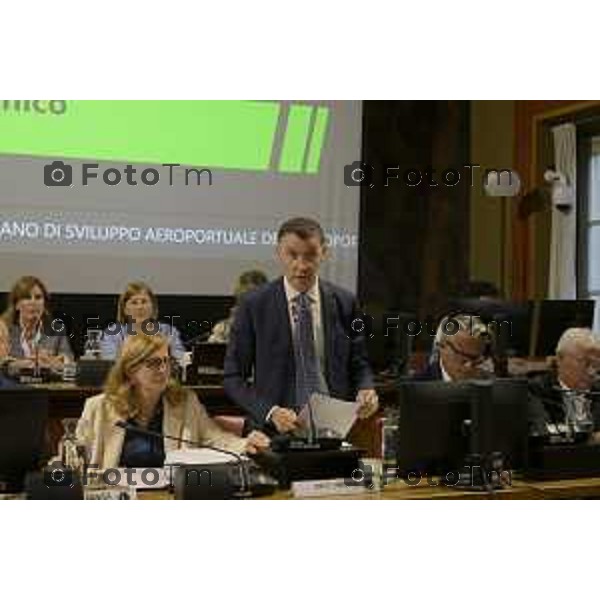 aeroporto orio e consiglio comunale Bergamo 22 settembre 2026 cronaca Bergamo Italia Foto Tiziano Manzoni Lapresse
