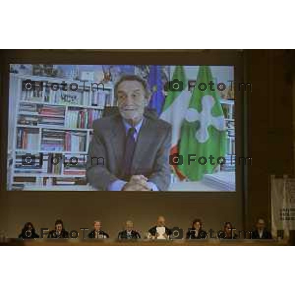 Bergamo Sant\'Agostino la proclamazione delle dottoresse e dei dottori di ricerca UniBg 25 Settembre 2026 cronaca Bergamo Italia Foto Tiziano Manzoni Lapresse