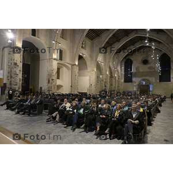 Bergamo Sant\'Agostino la proclamazione delle dottoresse e dei dottori di ricerca UniBg 25 Settembre 2026 cronaca Bergamo Italia Foto Tiziano Manzoni Lapresse