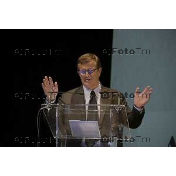Bergamo Convegno Giorgio Gori Ferruccio de Bortoli, ACBGroup (Academics&amp;Consultants for Business), 25 settembre 2026 cronaca Bergamo Italia Foto Tiziano Manzoni Lapresse