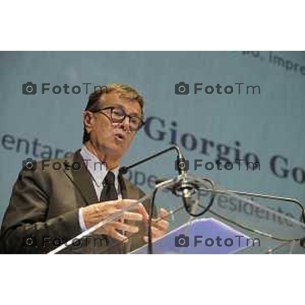 Bergamo Convegno Giorgio Gori Ferruccio de Bortoli, ACBGroup (Academics&amp;Consultants for Business), 25 settembre 2026 cronaca Bergamo Italia Foto Tiziano Manzoni Lapresse