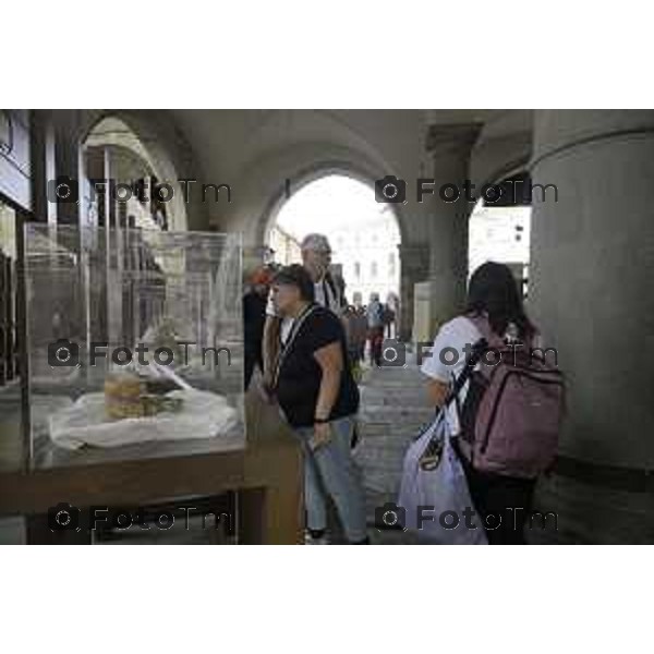 Bergamo inaugurazione di World Cheese Capital 2026 25 settembre 2026 cronaca Bergamo Italia Foto Tiziano Manzoni Lapresse