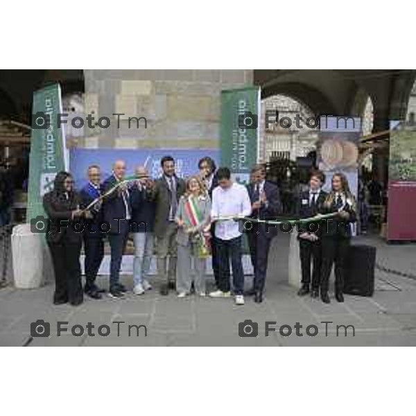 Bergamo inaugurazione di World Cheese Capital 2026 25 settembre 2026 cronaca Bergamo Italia Foto Tiziano Manzoni Lapresse