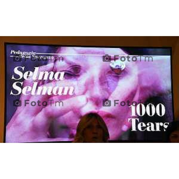 Bergamo GAMeC presenta 1000 Tears, mostra personale dell’artista Selma Selman in un’istituzione italiana. 01- Ottobre 2026 cronaca Bergamo Italia Foto Tiziano Manzoni Lapresse