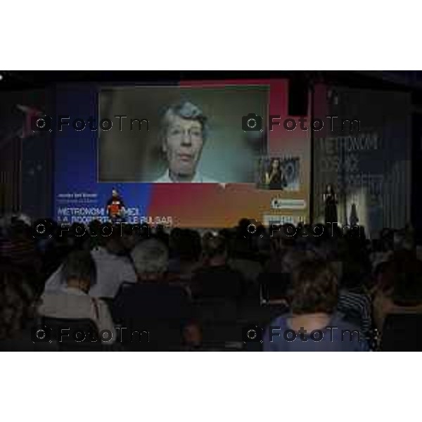 Bergamoscienza 2026 l’astrofisica Jocelyn Bell Burnell la filosofa della scienza 2 Ottobre 2026 cronaca Bergamo Italia Foto Tiziano Manzoni Lapresse