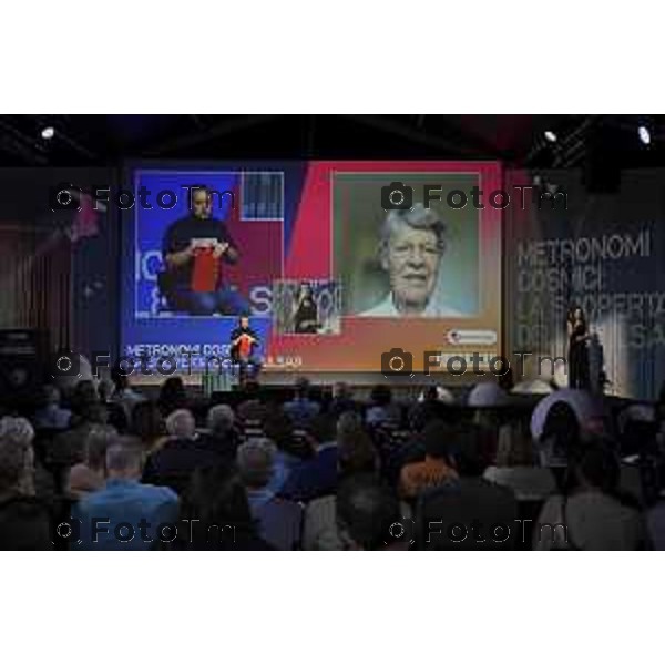 Bergamoscienza 2026 l’astrofisica Jocelyn Bell Burnell la filosofa della scienza 2 Ottobre 2026 cronaca Bergamo Italia Foto Tiziano Manzoni Lapresse
