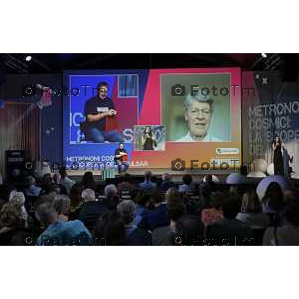 Bergamoscienza 2026 l’astrofisica Jocelyn Bell Burnell la filosofa della scienza 2 Ottobre 2026 cronaca Bergamo Italia Foto Tiziano Manzoni Lapresse
