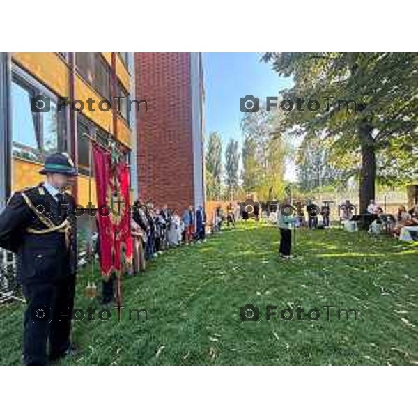 Inaugurazione del Polo per l\'infanzia al Sacro Cuore alla presenza di André Stern, figlio dell\'educatore francese Arno Stern 2 ottobre 2026 Bergamo Italia Foto Tiziano Manzoni Lapresse