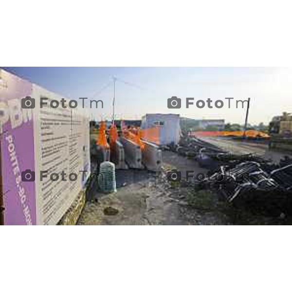 Curno Cantiere Rfsi Raddoppio ferroviario Bg Ponte San Pietro cantieri 02 Ottobre 2026 cronaca Bergamo Italia Foto Tiziano Manzoni Lapresse