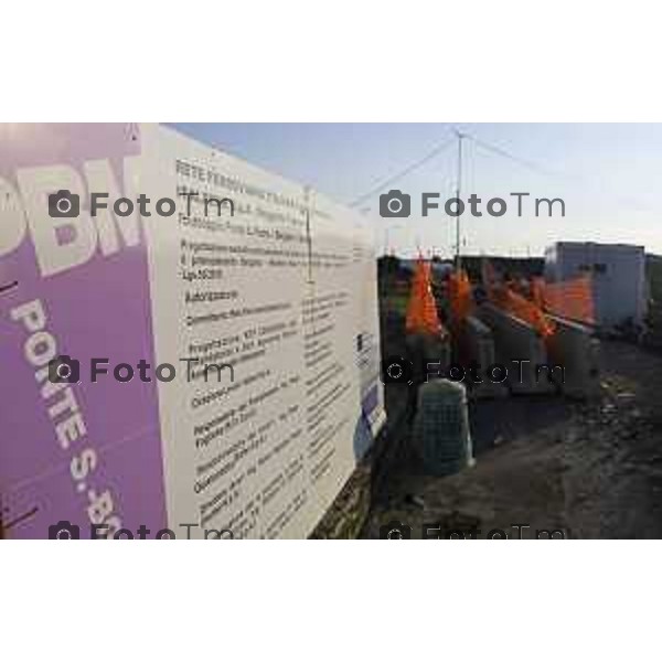 Curno Cantiere Rfsi Raddoppio ferroviario Bg Ponte San Pietro cantieri 02 Ottobre 2026 cronaca Bergamo Italia Foto Tiziano Manzoni Lapresse