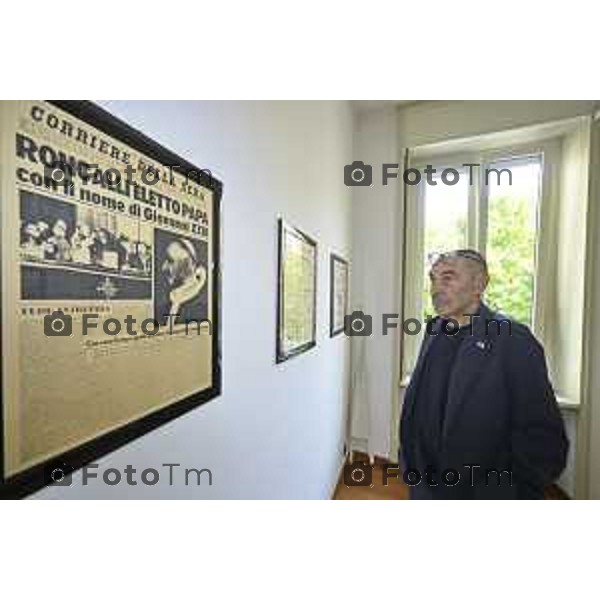 Bergamo Allenatore Atalanta Maurizio Sarri e Cristiano Giuntoli intervistati in redazione del Corriere della Sera Bg 06 Ottobre 2026 cronaca Bergamo Italia Foto Tiziano Manzoni Lapresse