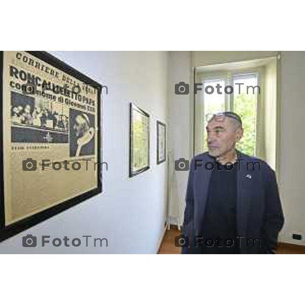 Bergamo Allenatore Atalanta Maurizio Sarri e Cristiano Giuntoli intervistati in redazione del Corriere della Sera Bg 06 Ottobre 2026 cronaca Bergamo Italia Foto Tiziano Manzoni Lapresse