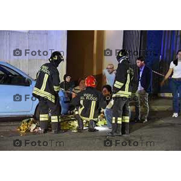 Bergamo Bergamo Fugaa di Gas in Via Longo 06 ottobre 2026 cronaca Bergamo Italia Foto Tiziano Manzoni Lapresse