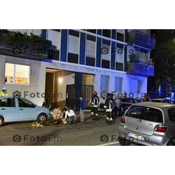 Bergamo Bergamo Fugaa di Gas in Via Longo 06 ottobre 2026 cronaca Bergamo Italia Foto Tiziano Manzoni Lapresse