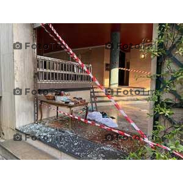 Bergamo Bergamo Fugaa di Gas in Via Longo 06 ottobre 2026 cronaca Bergamo Italia Foto Tiziano Manzoni Lapresse