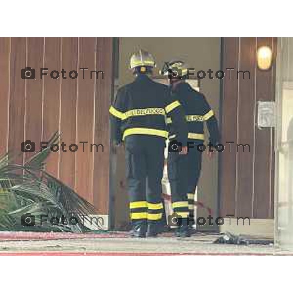 Bergamo Bergamo Fugaa di Gas in Via Longo 06 ottobre 2026 cronaca Bergamo Italia Foto Tiziano Manzoni Lapresse