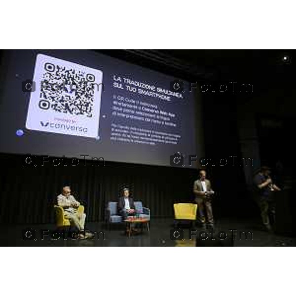 BergamoScienza 2026 Organi su misura: la frontiera degli xenotrapianti Eckhard Wolf Ludwig-Maximilians-Universität (LMU) Giuseppe Remuzzi Istituto di Ricerche Farmacologiche Mario Negri IRCCS Telmo Pievai Comitato Scientifico BergamoScienza 06 Ottobre 2026 cronaca Bergamo Italia Foto Tiziano Manzoni Lapresse