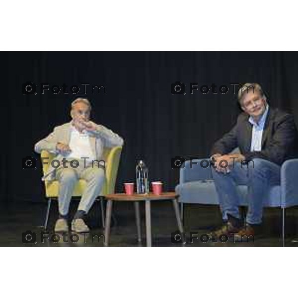 BergamoScienza 2026 Organi su misura: la frontiera degli xenotrapianti Eckhard Wolf Ludwig-Maximilians-Universität (LMU) Giuseppe Remuzzi Istituto di Ricerche Farmacologiche Mario Negri IRCCS Telmo Pievai Comitato Scientifico BergamoScienza 06 Ottobre 2026 cronaca Bergamo Italia Foto Tiziano Manzoni Lapresse