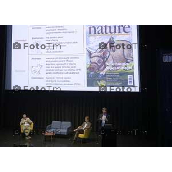 BergamoScienza 2026 Organi su misura: la frontiera degli xenotrapianti Eckhard Wolf Ludwig-Maximilians-Universität (LMU) Giuseppe Remuzzi Istituto di Ricerche Farmacologiche Mario Negri IRCCS Telmo Pievai Comitato Scientifico BergamoScienza 06 Ottobre 2026 cronaca Bergamo Italia Foto Tiziano Manzoni Lapresse